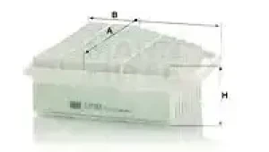 2.2, 2.2 D-4D, 2.0 D-4D TOYOTA VERSO Filtr powietrza MANN-FILTER