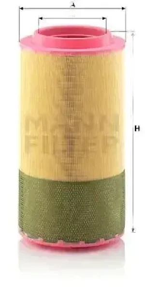filtr powietrza man tga C 27 1250/1 MANN-FILTER