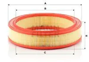 1.6, 1.3 FORD TAUNUS Filtr powietrza MANN-FILTER