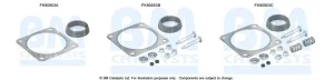 1.1 Zestaw montażowy katalizatora PEUGEOT 206 BM CATALYSTS