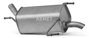 1.4, 1.2 OPEL CORSA C Tłumik końcowy ASMET
