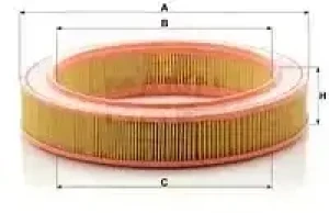 1.6 S, 1.6 N, 1.9 SR OPEL ASCONA A Filtr powietrza MANN-FILTER