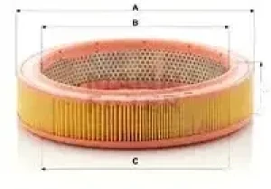1.3, 1.0, 1.0 Cat, 1.3 Cat VW POLO II Filtr powietrza MANN-FILTER