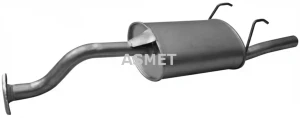 1.6 16V HONDA CIVIC II Tłumik końcowy ASMET