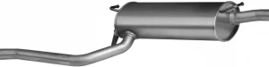 1.8 i, 2.0 i, 1.6 i, 2.0 TD TOYOTA AVENSIS Kombi (_T22_) Tłumik końcowy ASMET