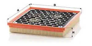 1.6 (68), 1.8 (68) OPEL INSIGNIA A Filtr powietrza MANN-FILTER