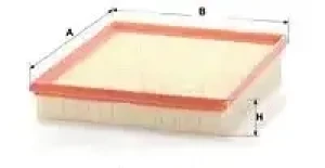 1.6, 1.4 16V, 1.6 16V OPEL ASTRA G Filtr powietrza MANN-FILTER