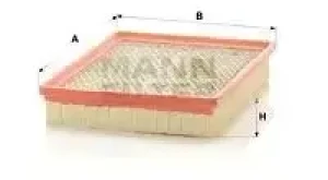 2.0 T, 2.8 T CADILLAC BLS Filtr powietrza MANN-FILTER