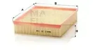 3.7 4WD, 2.8 CRD, 3.7 V6, 4.0 4WD, 3.7 DODGE NITRO Filtr powietrza MANN-FILTER