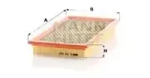2.4 4x4, 2.4, 2.0 CRD JEEP COMPASS Filtr powietrza MANN-FILTER