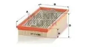 5.0 108i ISDERA IMPERATOR Filtr powietrza MANN-FILTER
