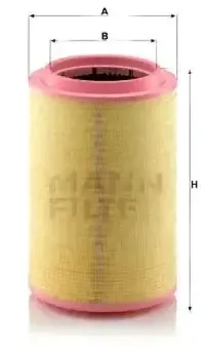 FH VOLVO FH16 Filtr powietrza MANN-FILTER