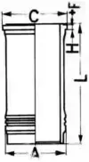 88645110 KOLBENSCHMIDT Tuleja cylindra