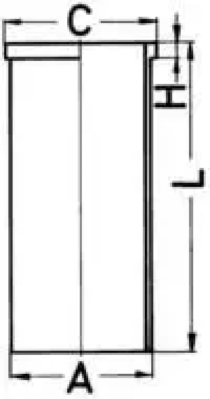 89320190 KOLBENSCHMIDT Tuleja cylindra