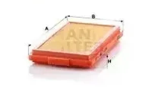 728 i, 745 i, 733 i, 732 i, 735 i BMW 7 E23 Filtr powietrza MANN-FILTER