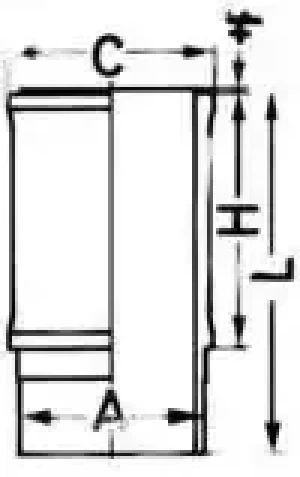 89735110 KOLBENSCHMIDT Tuleja cylindra