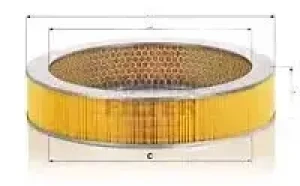 3.3 D NISSAN PATROL III Filtr powietrza MANN-FILTER