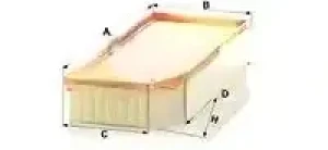 E 320, E 200, E 270, E 220 MERCEDES-BENZ W210 Filtr powietrza MANN-FILTER