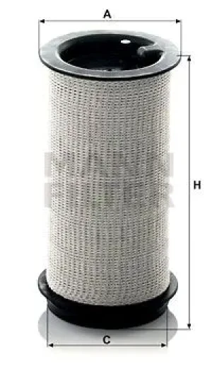 O Filtr odpowietrzenia odmy silnika c 716 x MERCEDES-BENZ TRAVEGO (O 580) MANN-FILTER