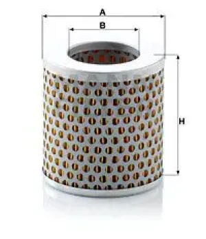 C 75 MANN-FILTER Filtr powietrza