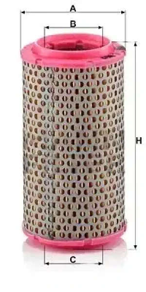 650, 600 FIAT 126 Filtr powietrza MANN-FILTER