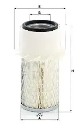 C 934 x MANN-FILTER Filtr powietrza c 934 x