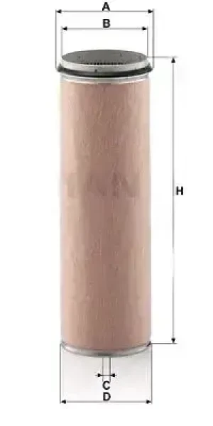 Filtr powietrza wtórnego MAN HOCL MANN-FILTER