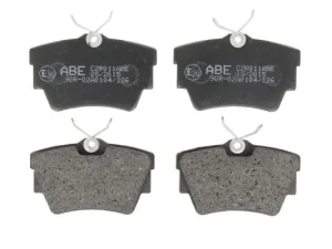 C2R011ABE ABE Klocki hamulcowe tył c2r011