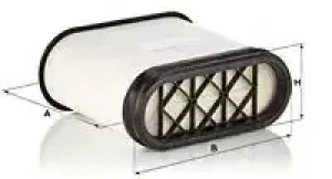 6830, 6630 JOHN DEERE Series 6030 Filtr powietrza MANN-FILTER