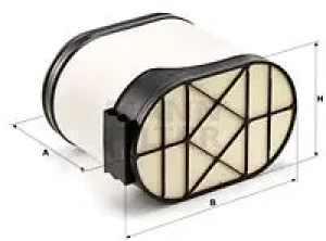 930, 939, 927, 922, 924, 936, 933 FENDT Vario Filtr powietrza MANN-FILTER