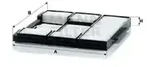 1.6 Aut., 1.6, 2.0 D-4D, 1.9 D, 1.4, 2.0 D Filtr kabinowy TOYOTA COROLLA VIII MANN-FILTER