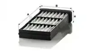 2.5 TD, 3.2 DI-D Filtr kabinowy MITSUBISHI PAJERO CLASSIC MANN-FILTER