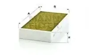 ML 450, ML 350, ML 300, ML 500, ML 280, ML 420, ML 320, ML 63 Filtr kabinowy MERCEDES-BENZ KLASA M W164 MANN-FILTER