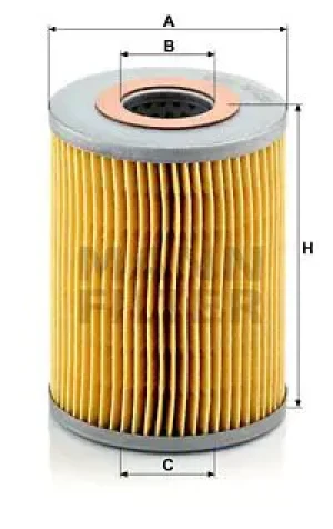 Filtr oleju BMW 2.5-3.2 E9 MANN-FILTER