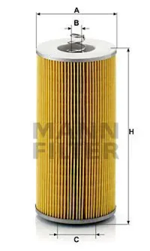 Filtr oleju SETRA Series 300 MANN-FILTER