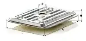 Filtr hydrauliczny skrzyni biegów MERCEDES-BENZ KLASA V 638/2 MANN-FILTER