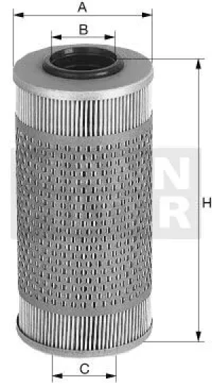 H 43/2 MANN-FILTER Filtr oleju
