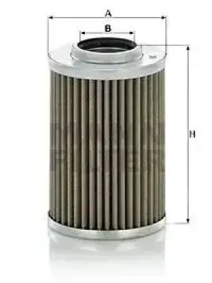 Filtr hydrauliczny skrzyni biegów h 710/1 n MAN SL II MANN-FILTER