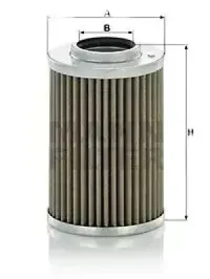 Filtr hydrauliczny skrzyni biegów h 710/1 x SETRA Series 300 MANN-FILTER