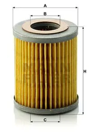 Filtr oleju h 813/1 x AUSTIN MINI I MANN-FILTER