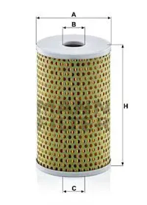 Filtr oleju h 932/2 t DAF F 1100 MANN-FILTER