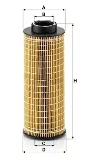 Filtr oleju hu 1072 x SCANIA L,P,G,R,S - series MANN-FILTER