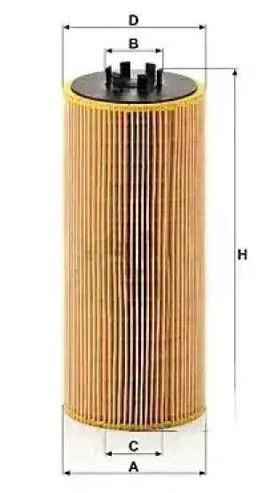 HU 12 110 x MANN-FILTER Filtr oleju hu 12 110 x
