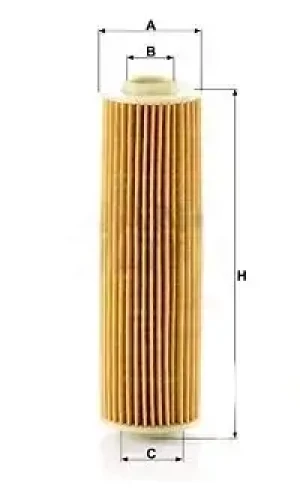 HU 514 y MANN-FILTER Filtr oleju hu 514 y