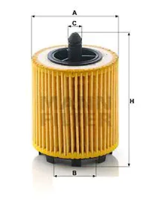 Filtr oleju hu 6007 x OPEL VECTRA B MANN-FILTER