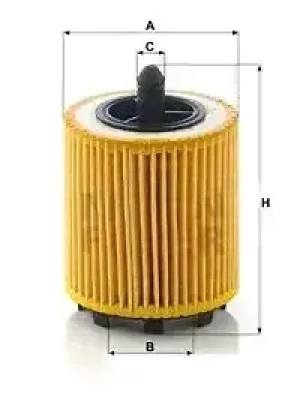 Filtr oleju hu 6007 x OPEL VECTRA B MANN-FILTER