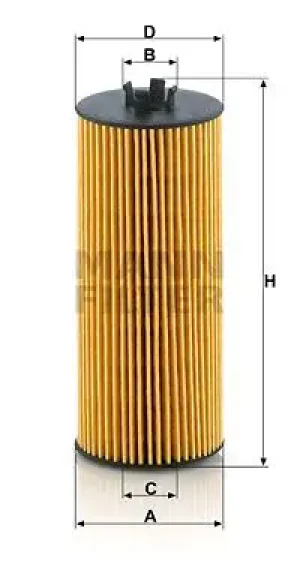 HU 6008 z MANN-FILTER Filtr oleju hu 6008 z