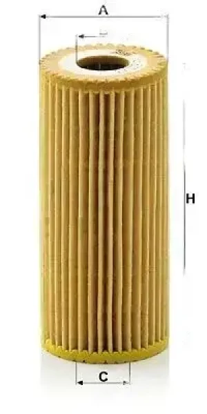 HU 615/3 x MANN-FILTER Filtr oleju hu 615/3 x