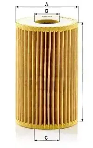 Filtr oleju hu 7001 x KIA CARENS III MANN-FILTER