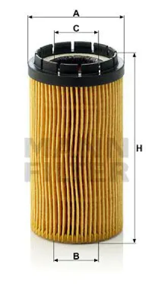 Filtr oleju hu 718 x KIA SPORTAGE II MANN-FILTER